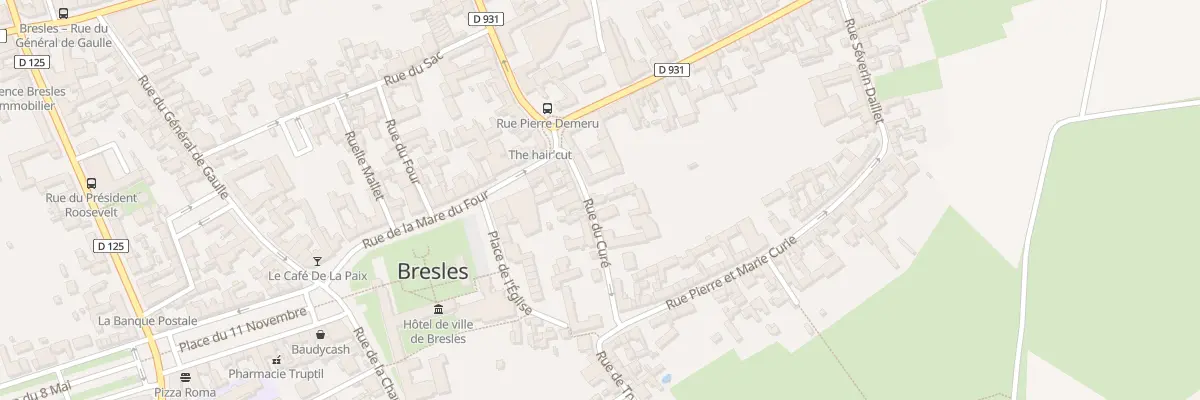 Plan du 5 Rue du Curé à Bresles