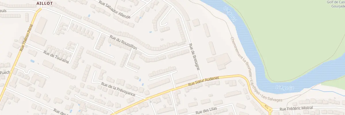 Plan du 72 Rue du Roussillon à Castres
