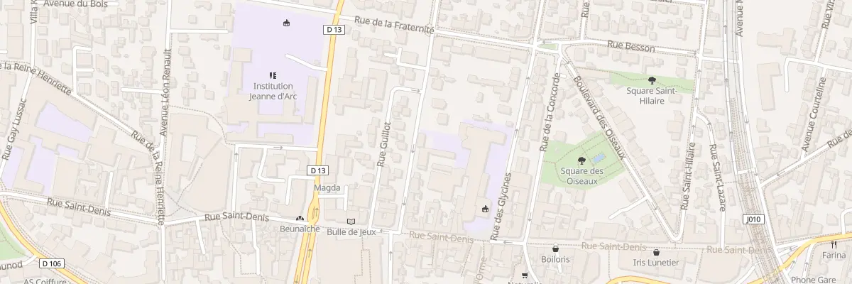 Plan du 12 Rue Labouret à Colombes