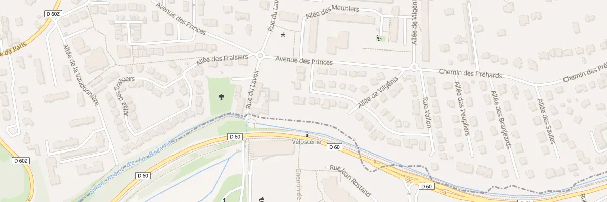Plan du 8 Rue du Moulin de Grais à Verrières-le-Buisson