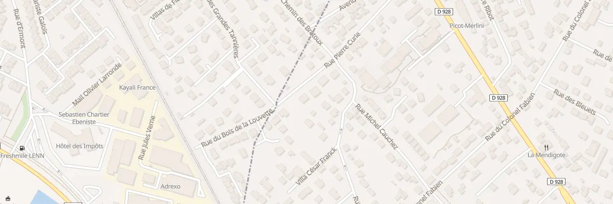 Plan du 11 Rue Pierre Curie à Saint-Prix
