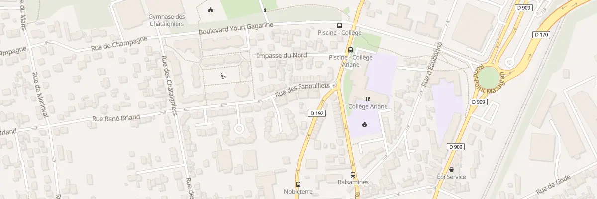 Plan du 7 Rue des Fanouillets à Argenteuil