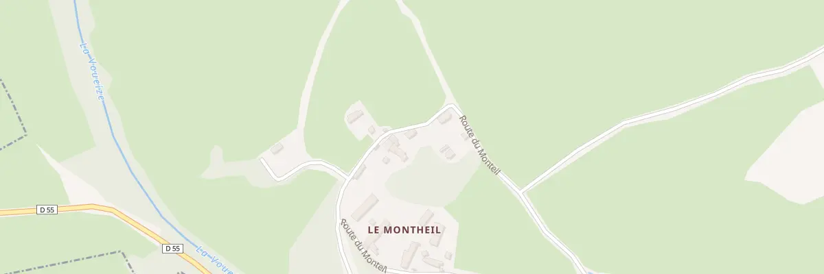 Plan du 11 Le Montheil à Saint-Loup