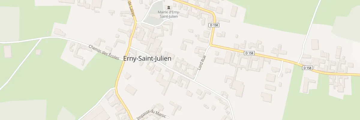 Plan du 11 Rue Haute à Erny-Saint-Julien