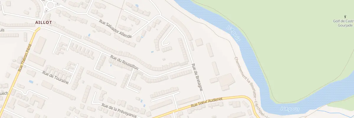 Plan du 123 Rue du Roussillon à Castres