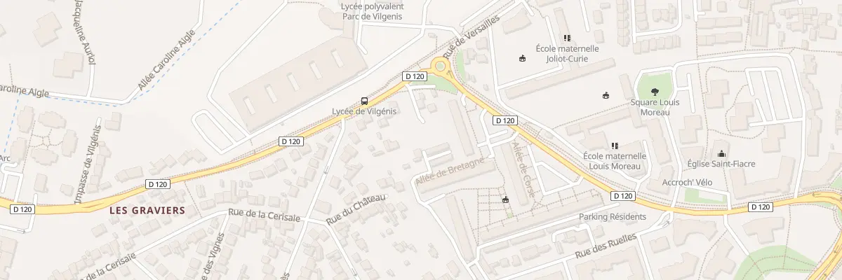 Plan du 91T Rue de Versailles à Massy