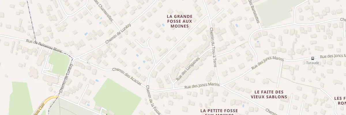 Plan du 14B Che de la Fosse aux Moines à La Ville-du-Bois
