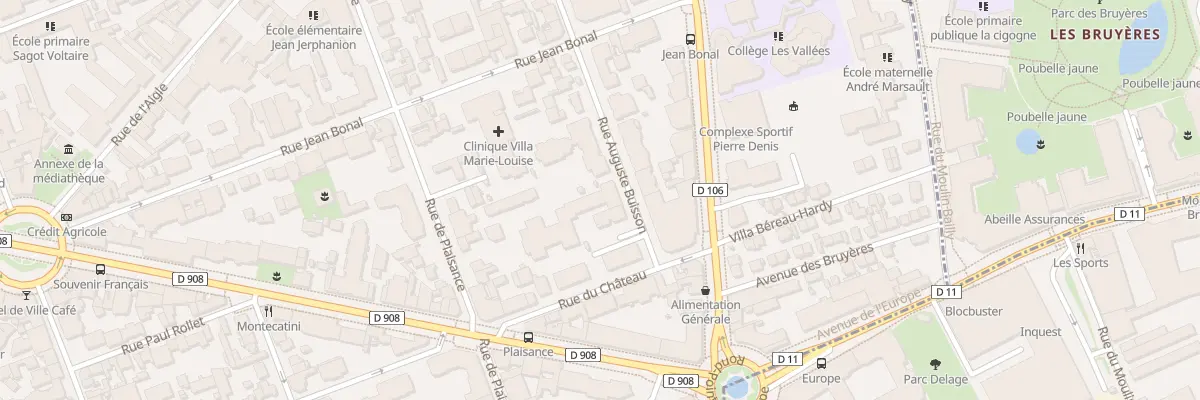 Plan du 58 Rue Auguste Buisson à La Garenne-Colombes