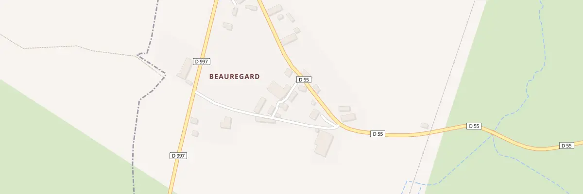 Plan du 5154 Beauregard à Lavaufranche