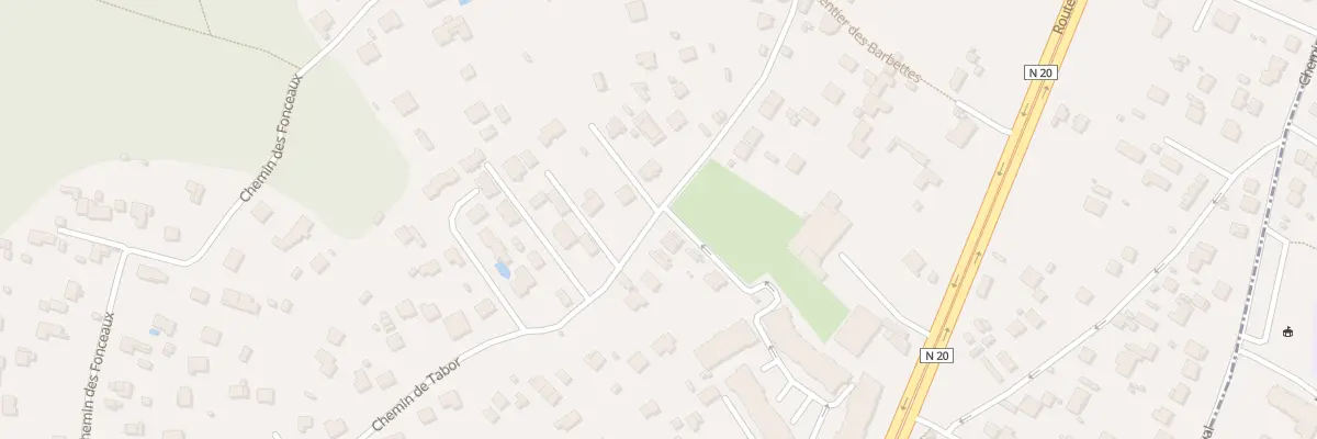 Plan du 79 Che de Tabor à Linas