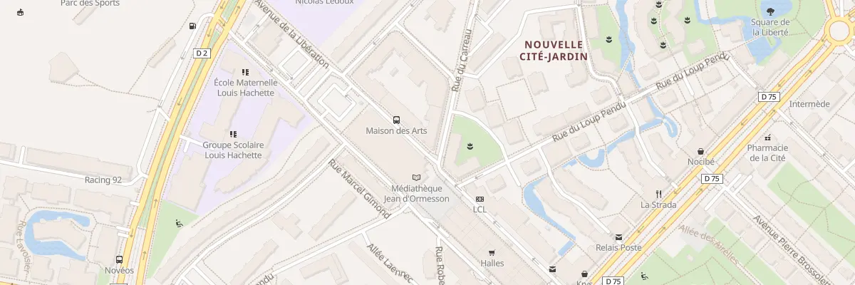 Plan du 42 Rue du Carreau au Plessis-Robinson