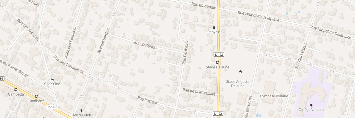 Plan du 27 Rue Berthelot à Sannois