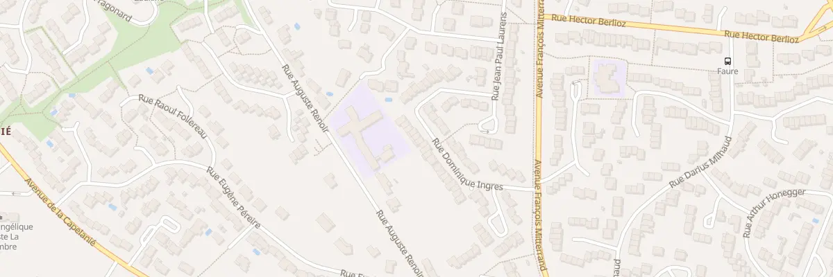 Plan du 32 Rue Dominique Ingres à Castres
