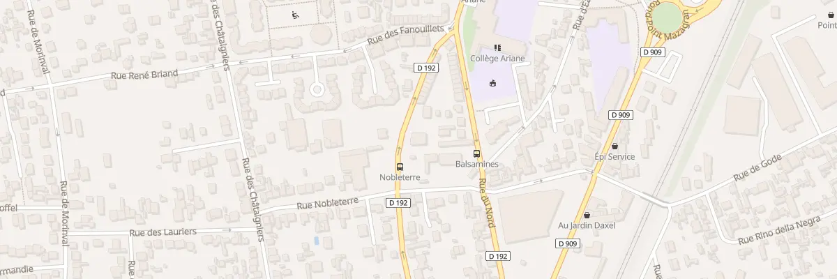 Plan du 68 Rue des Cloviers à Argenteuil