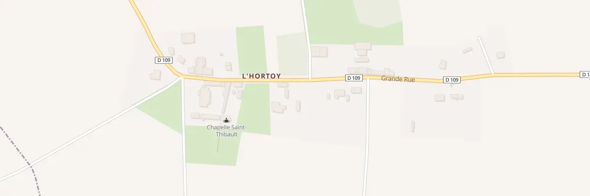 Plan du 5065 Gr Grande Rue à Lawarde-Mauger-l’Hortoy