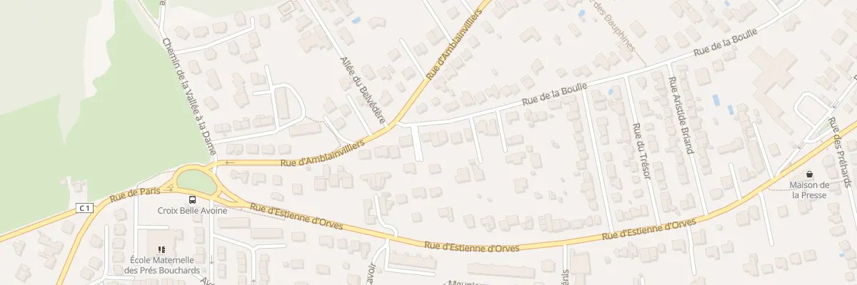 Plan du 41B Rue de la Boulie à Verrières-le-Buisson