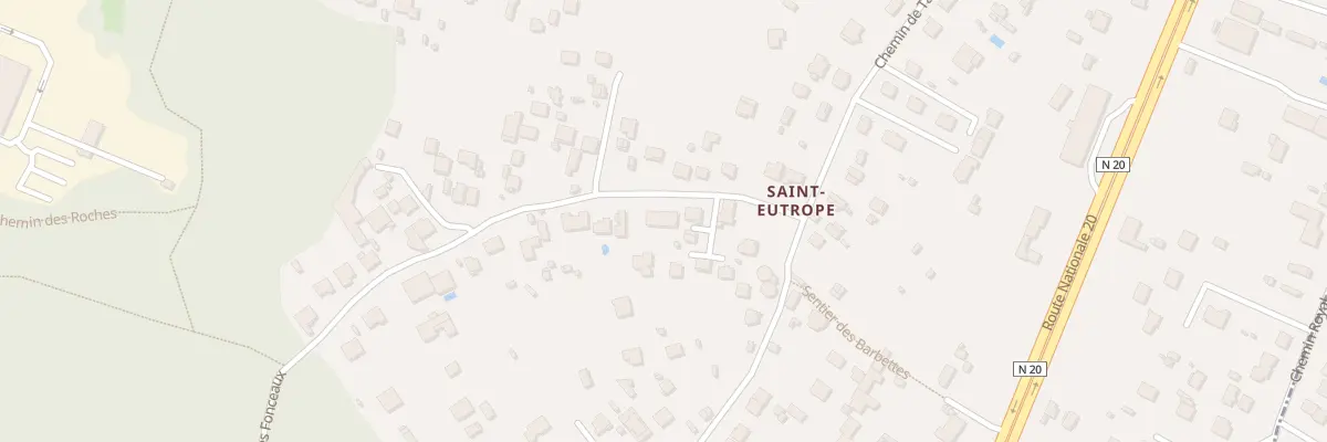 Plan du 1B Che de Faux Vallet à Linas