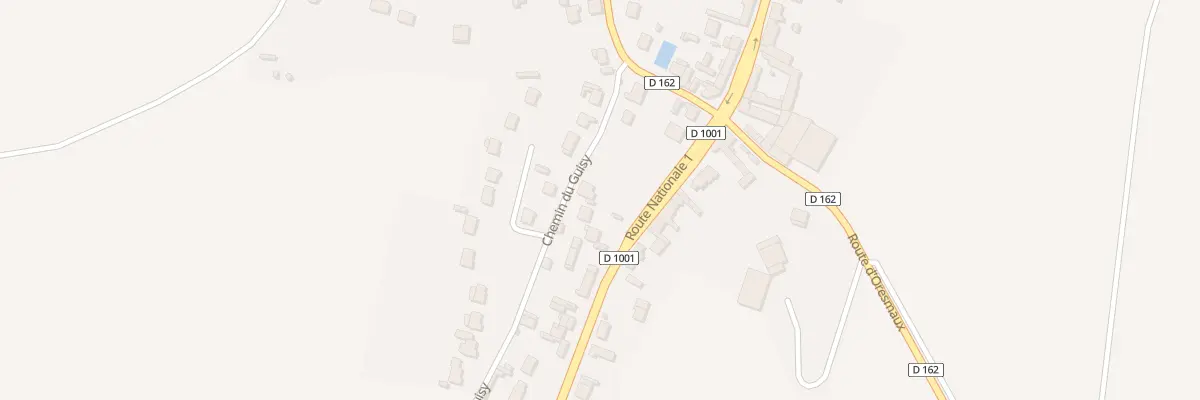 Plan du 11 Le Chemin de Guisy à Saint-Sauflieu