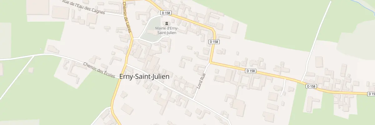 Plan du 4 Rue Basse Boulogne à Erny-Saint-Julien