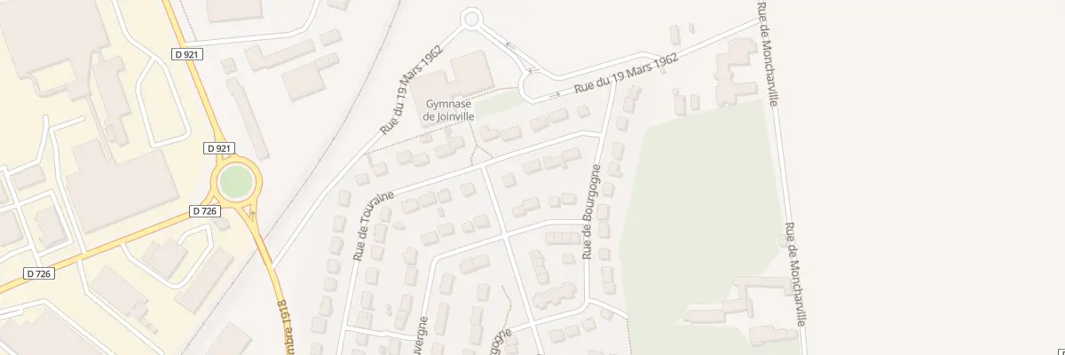 Plan du 30 Rue de Touraine à Pithiviers