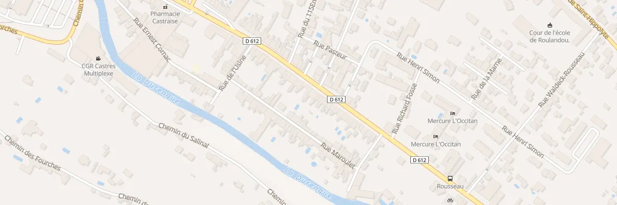 Plan du 82 Av Charles de Gaulle à Castres