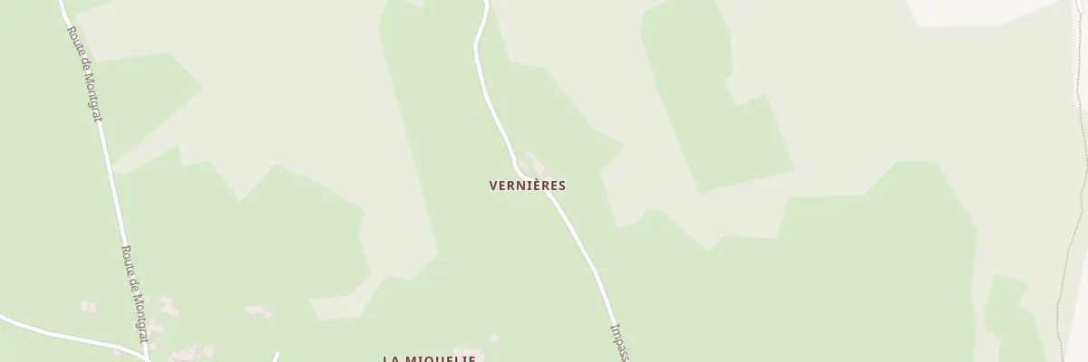 Plan du 5081 Vernieres à Lugan