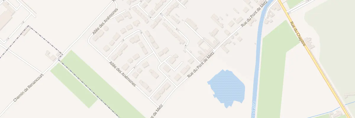 Plan du 8 All des Capucines à Amiens