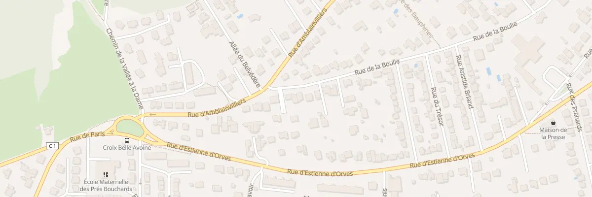 Plan du 41 Rue de la Boulie à Verrières-le-Buisson