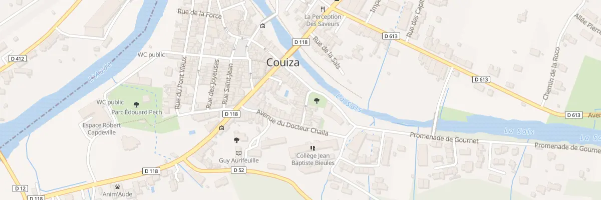 Plan du 149 Le Village à Couiza