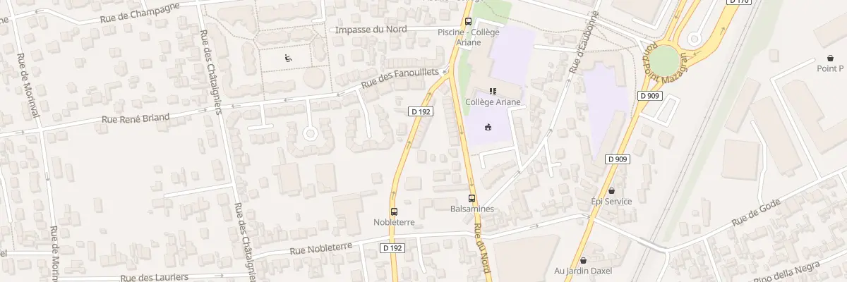 Plan du 74 Rue des Cloviers à Argenteuil