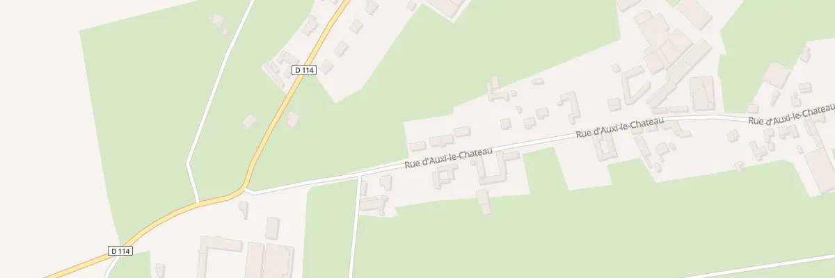 Plan du 74 Rue d’Auxi le Chateau à Bonnières