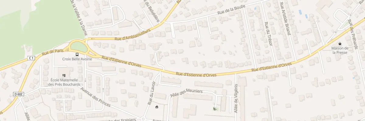 Plan du 188B Rue Estienne d’Orves à Verrières-le-Buisson