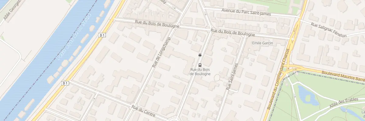 Plan du 8 Rue Delabordére à Neuilly-sur-Seine