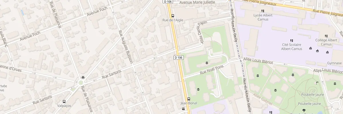 Plan du 1 Rue Sartoris à La Garenne-Colombes