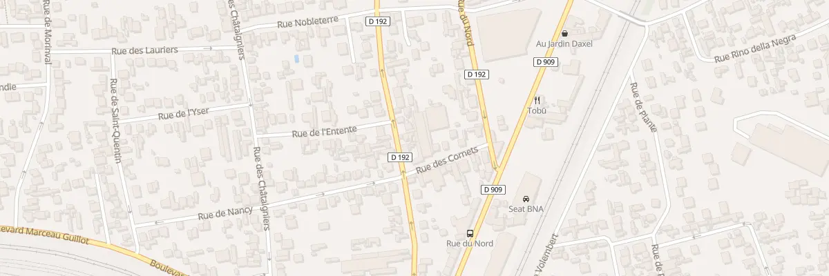 Plan du 36 Rue des Cloviers à Argenteuil