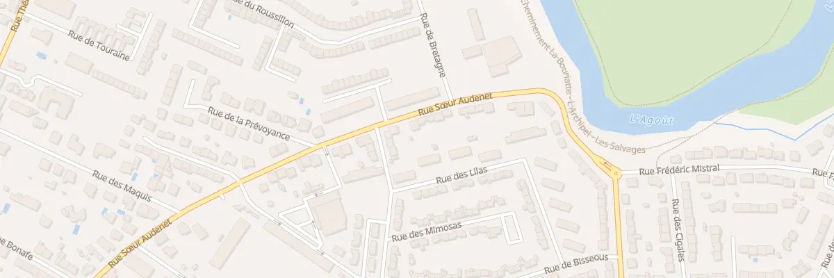 Plan du 170 Rue Soeur Audenet à Castres