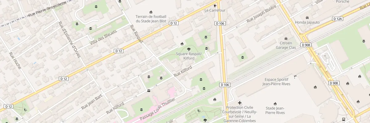 Plan du 55 Rue Kilford à Courbevoie