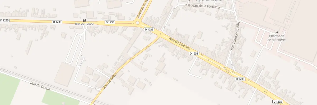 Plan du 425 Rue d’Abbeville à Amiens