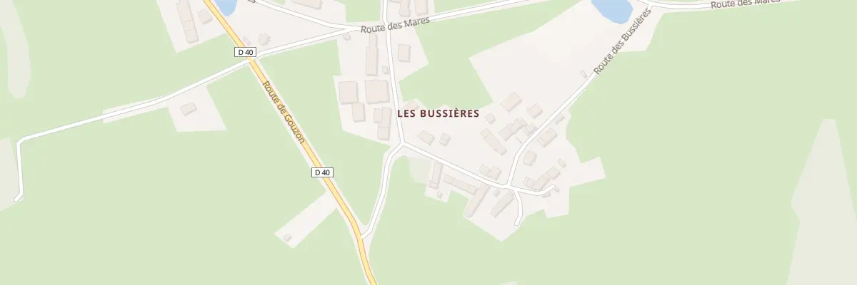 Plan du 27 Les Bussieres à Saint-Loup