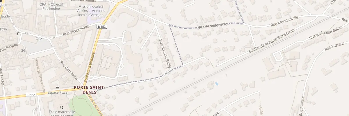 Plan du 17 Rue du Clos Bailly à Arpajon