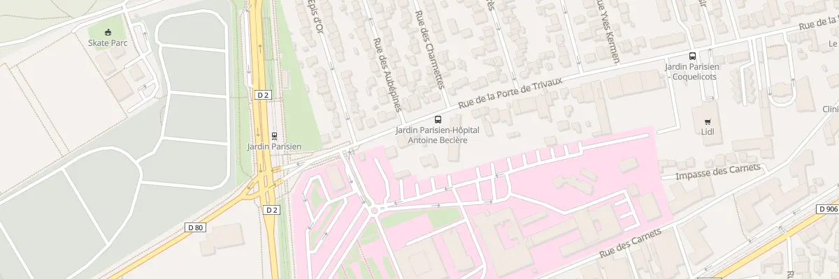 Plan du 147 Rue Porte de Trivaux à Clamart