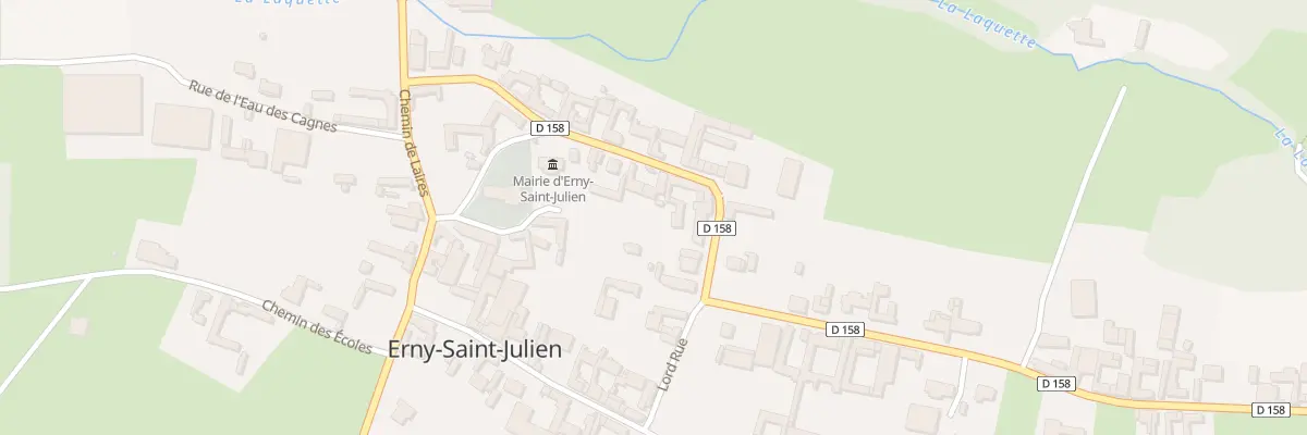 Plan du 20 Rue Basse à Erny-Saint-Julien