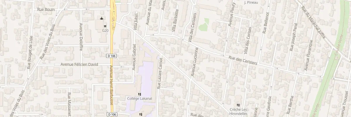 Plan du 31 Rue des Monts Clairs à Colombes