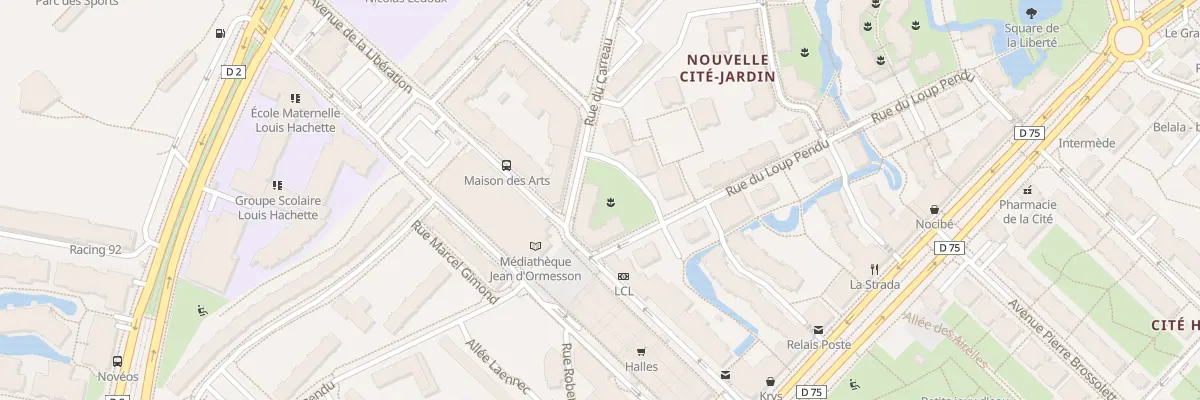 Plan du 13 Rue du Carreau au Plessis-Robinson