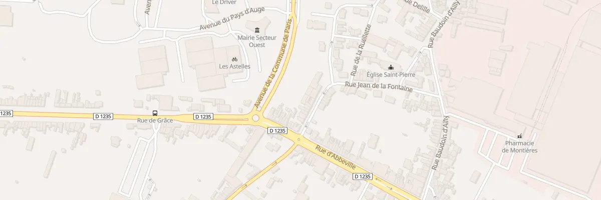 Plan du 486 Rue d’Abbeville à Amiens