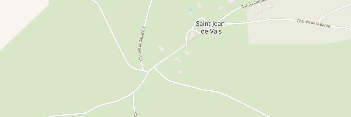 Plan du 5032 Saint Jean de Vals à Saint-Jean-de-Vals