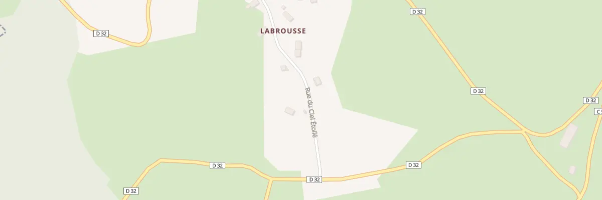 Plan du 6088 Labrousse à Omps