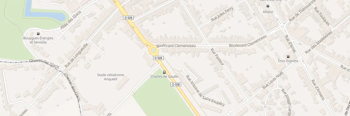 Plan du 37 Bd Clémenceau à Saint-Omer