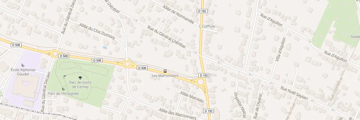 Plan du 32 Rue du Gal Lherillier à Ermont