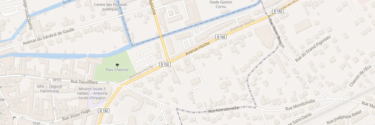Plan du 20 Av Hoche à Arpajon